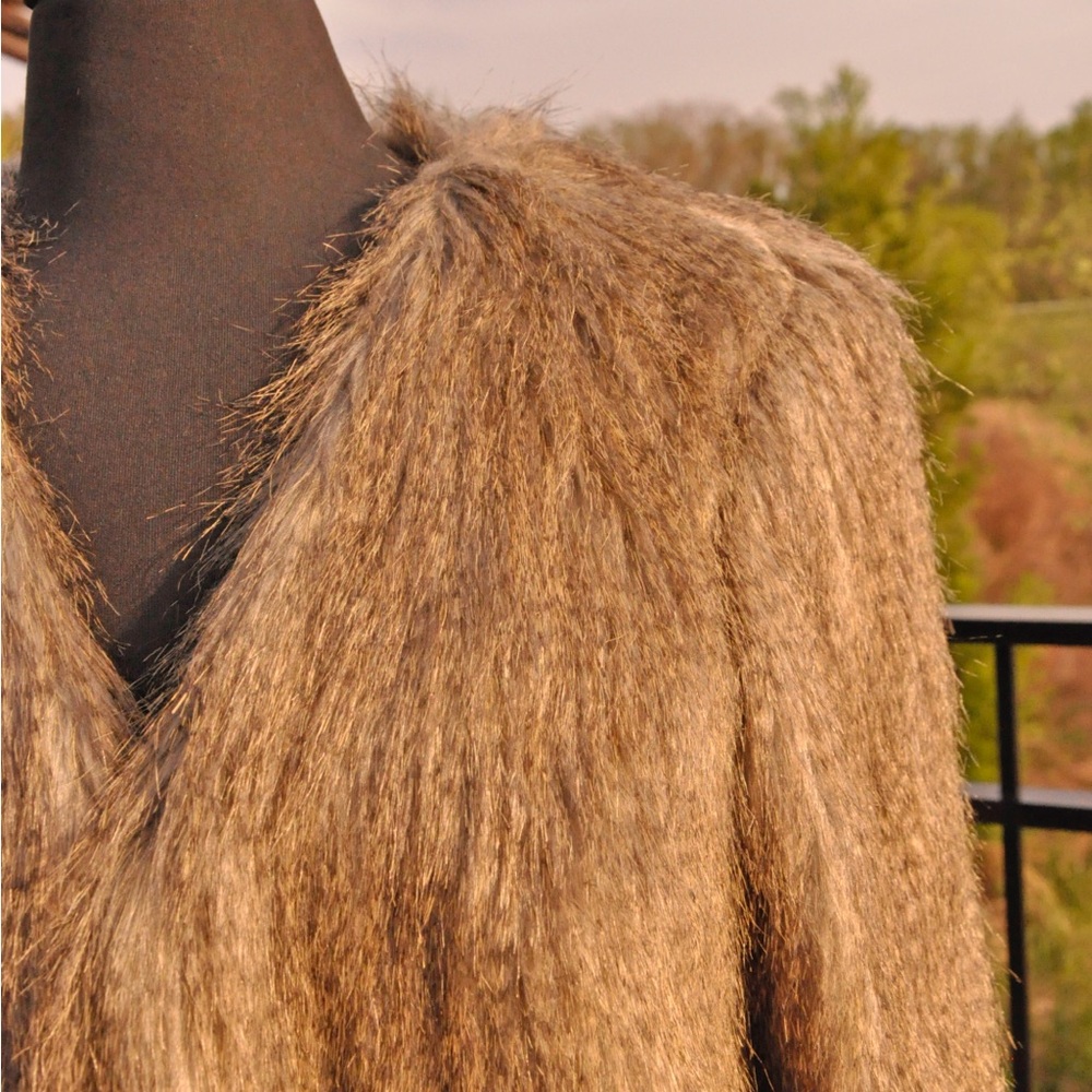Lucky Brand Brown Teddy Jacket